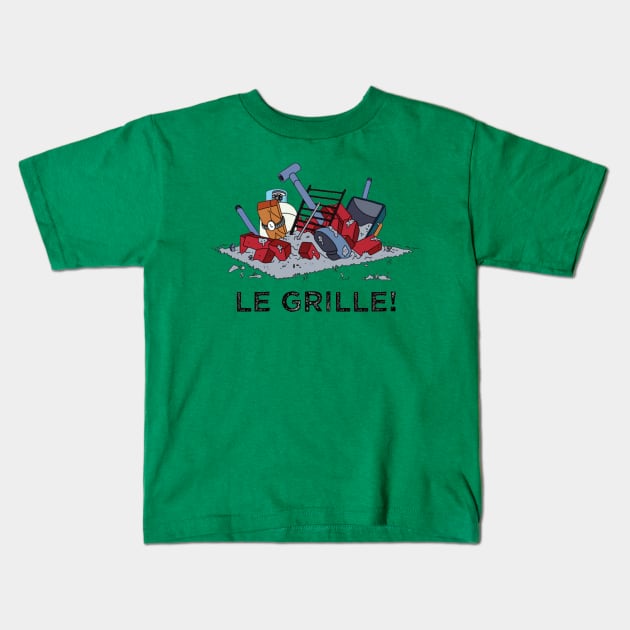 Le Grille Kids T-Shirt by nobullshirt